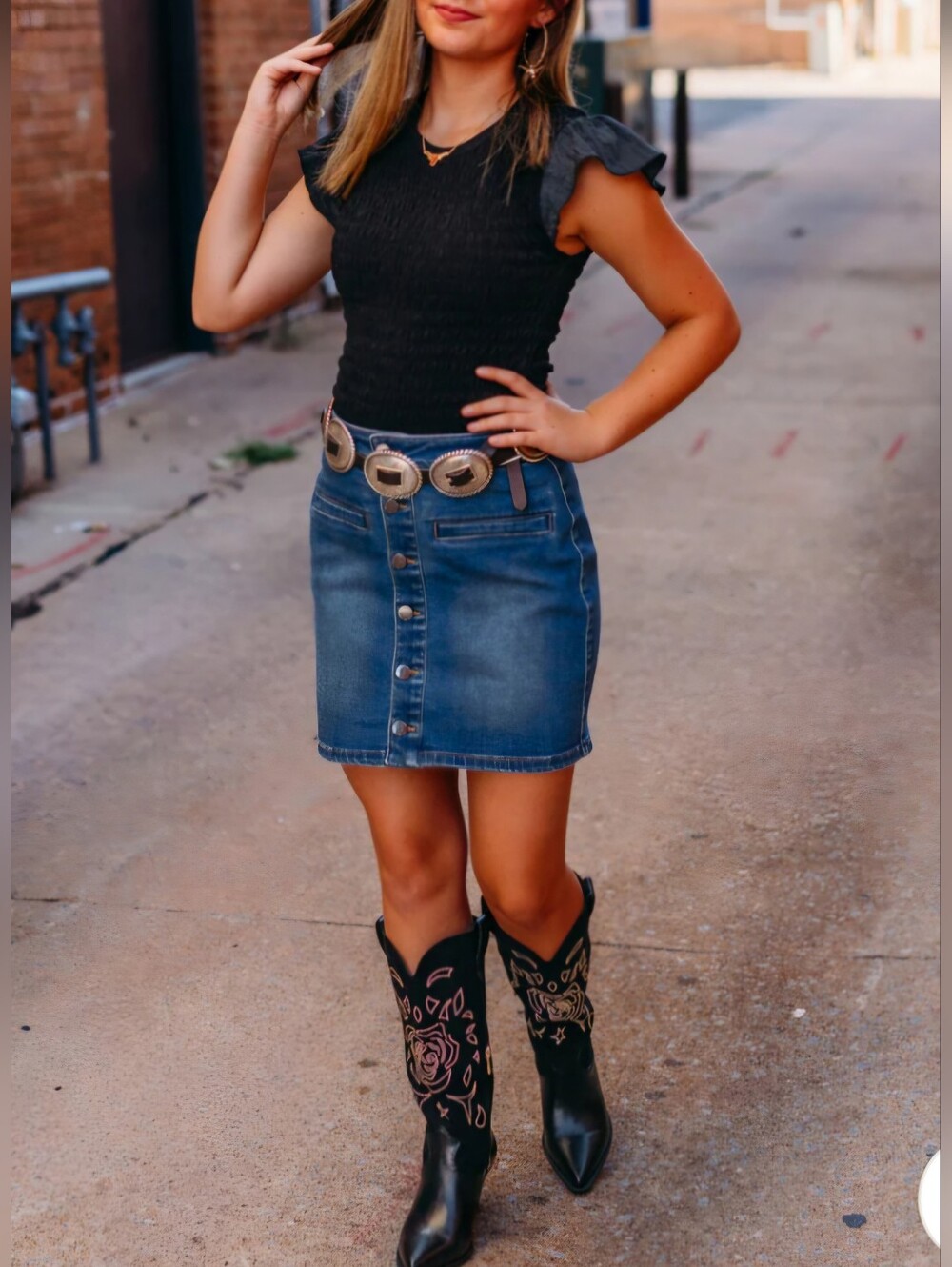 Jessica Simpson Zodra Western Boot NWT Size 7M $159 - Picture 2 of 15